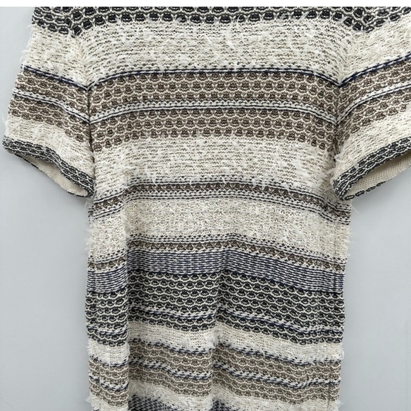 Diane Von Furstenberg M Aaryn stripe transitional knit woman classic cardigan - Picture 9 of 9